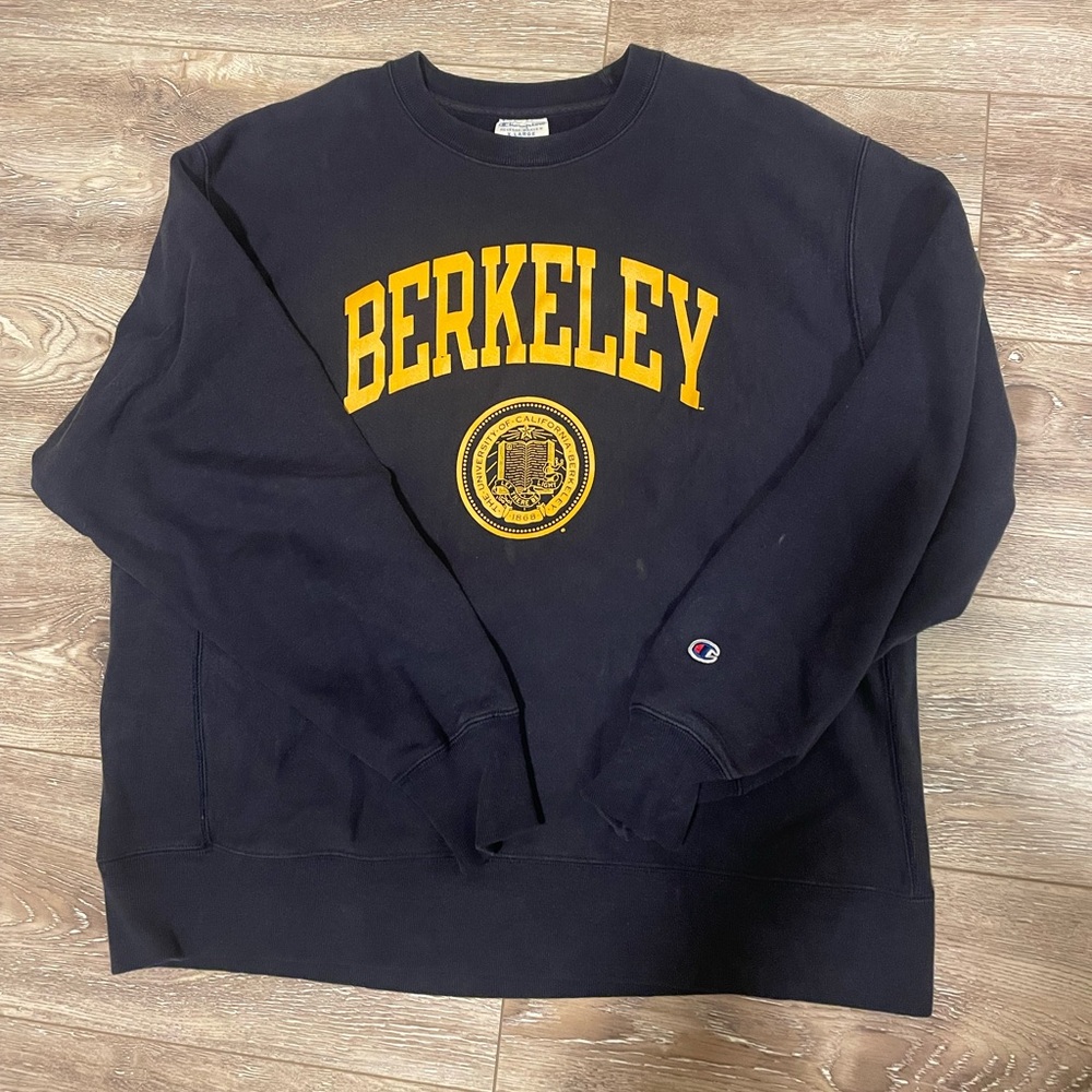Berkeley Navy Crewneck Sweater